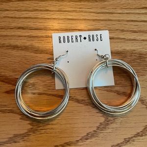 NWT Robert Rose Earrings